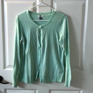 Mint cardigan